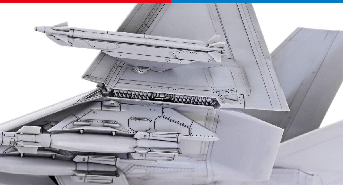 First Detailed Look - Lockheed Martin F-35C Lightning II Model Kit