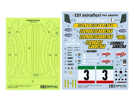 131 Abarth Rally Olio Fiat