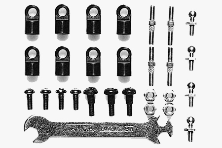 Rc 4Wd/Fwd Upper Arm Set