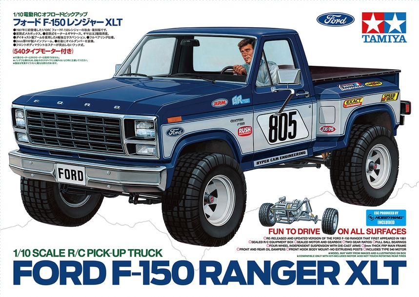 Rc Ford F-150 Ranger Xlt