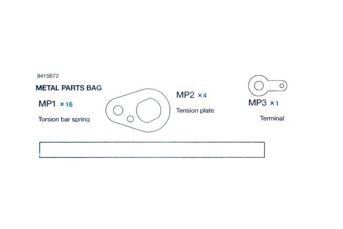 Rc Metal Parts Bag: 56010