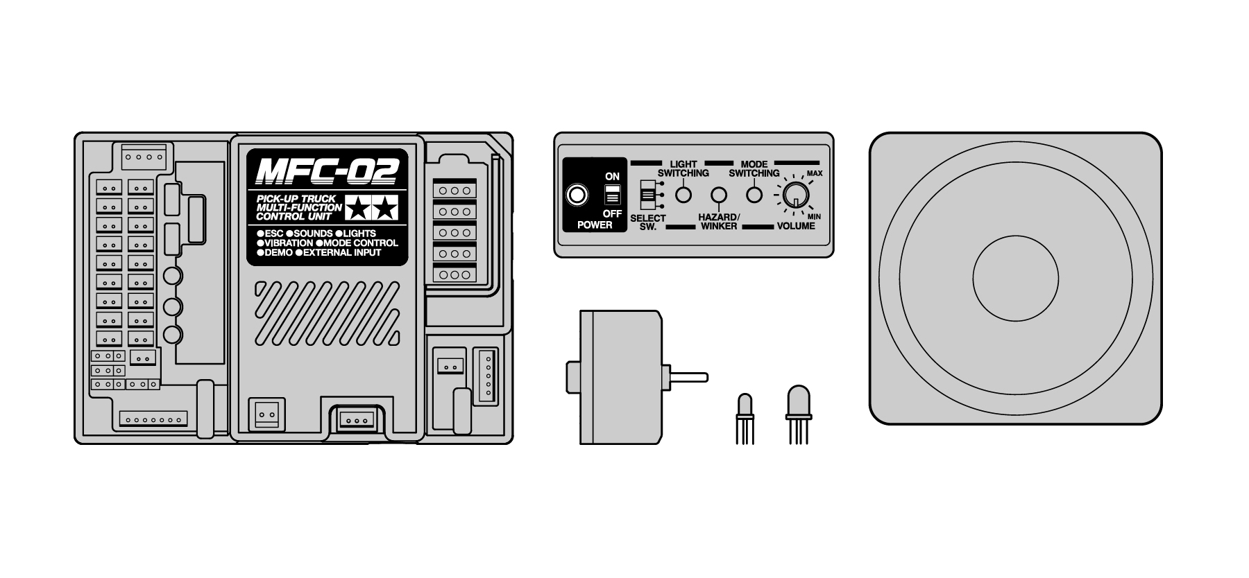 Rc Multi-Function Control Unit