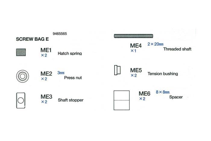 Rc Screw Bag E: 56010