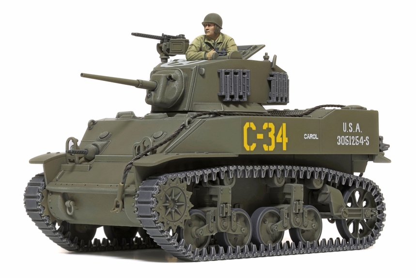 Us Light Tank M5A1 Stuart